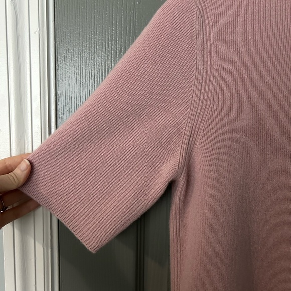COS Blush Cashmere Knit Top medium - Picture 3 of 5